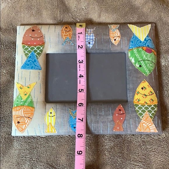 Handmade Beach/Fish Picture Frame - Picture 6 of 8